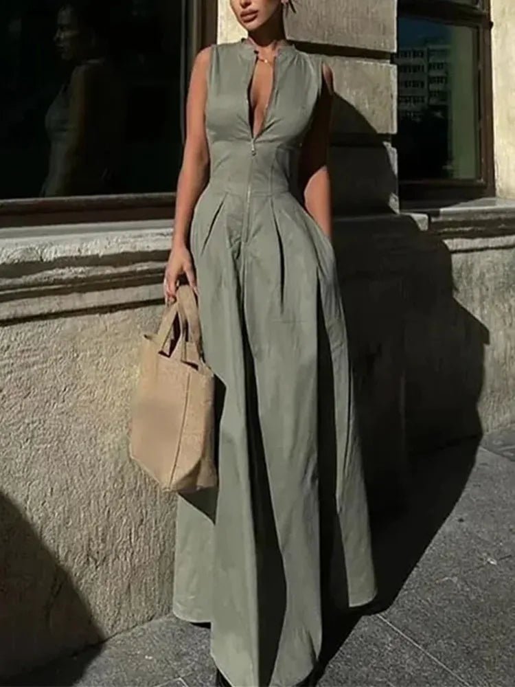 Celia Sleeveless Midi Dress
