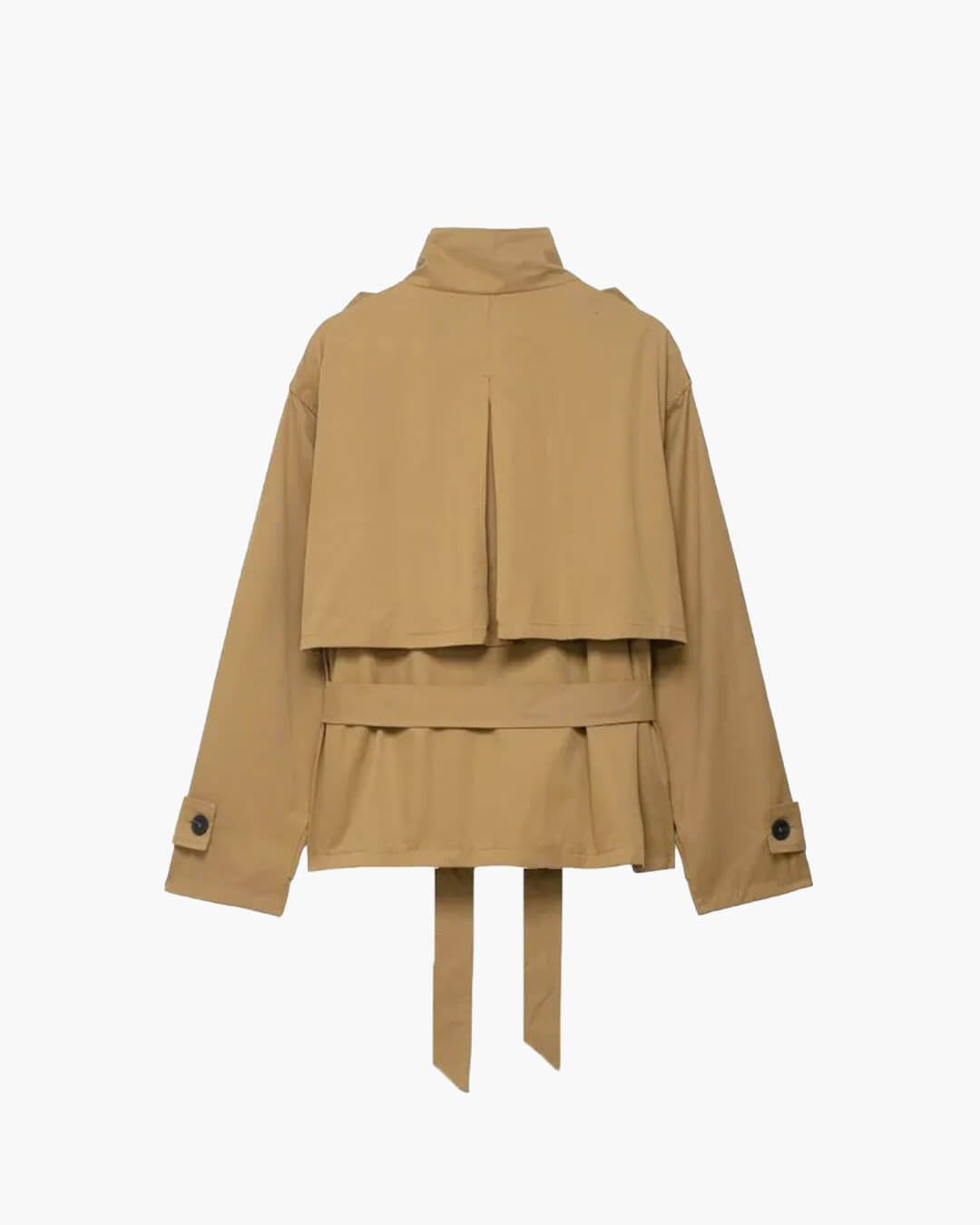 Emily High Collar Belted Jacket & Skort Set