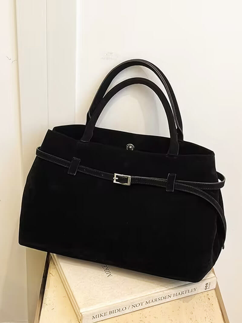 Fiona Suede Crossbody Bag