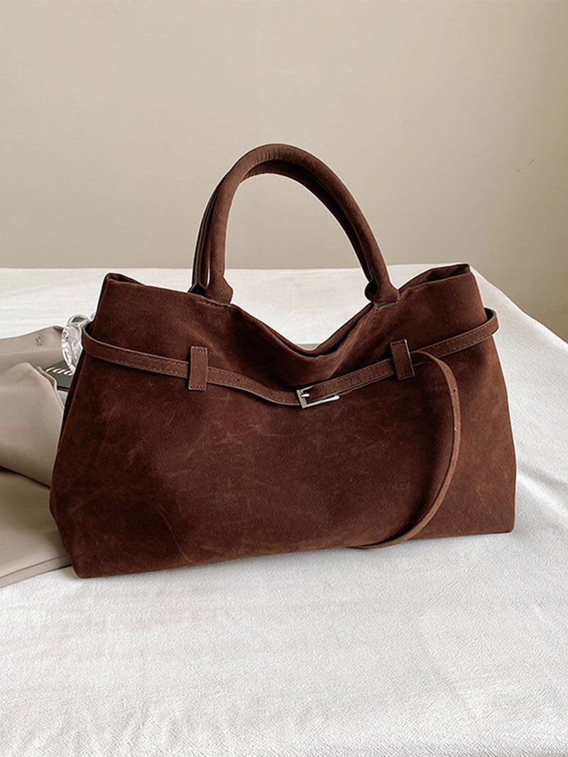 Fiona Suede Crossbody Bag