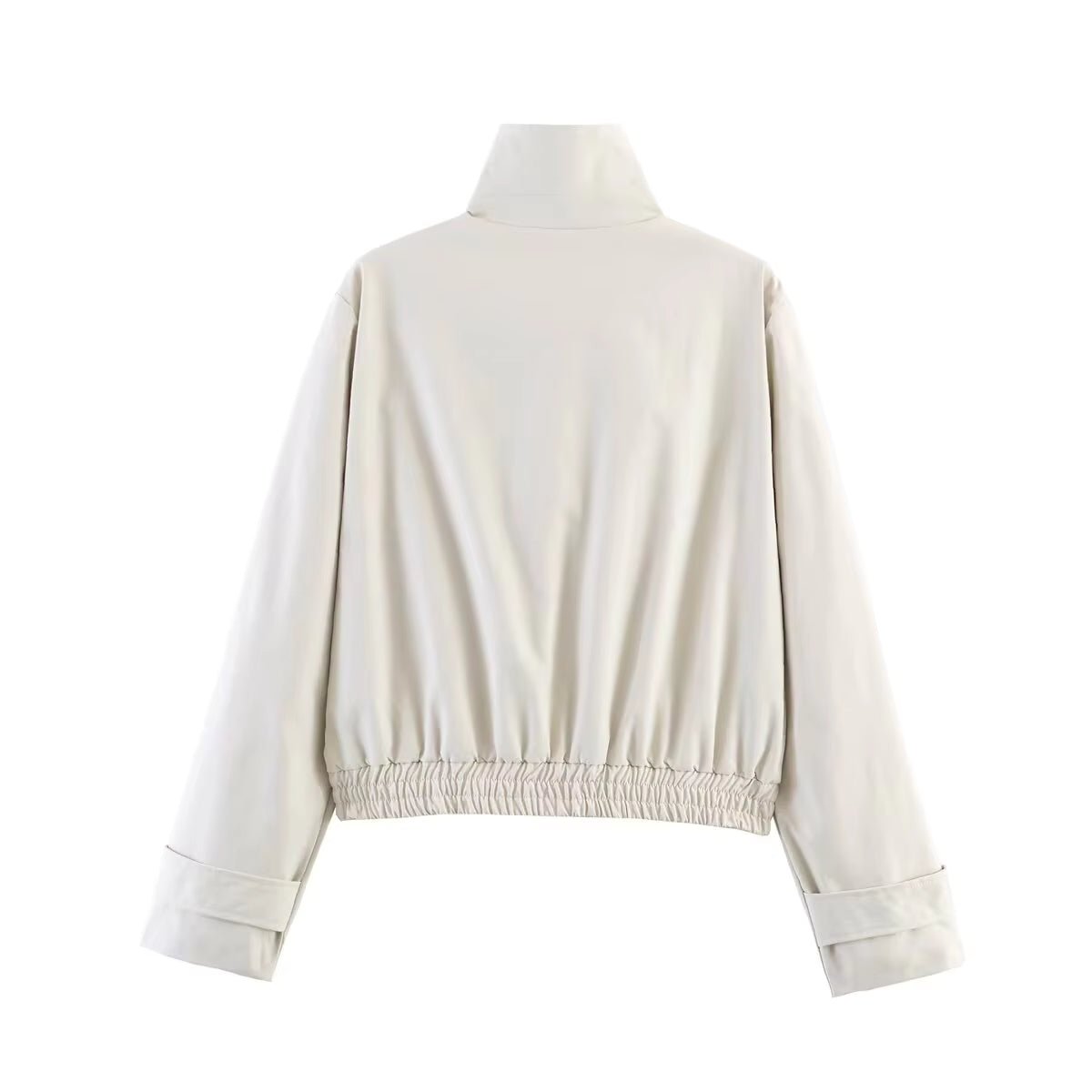 Helena Cropped Bomber Jacket
