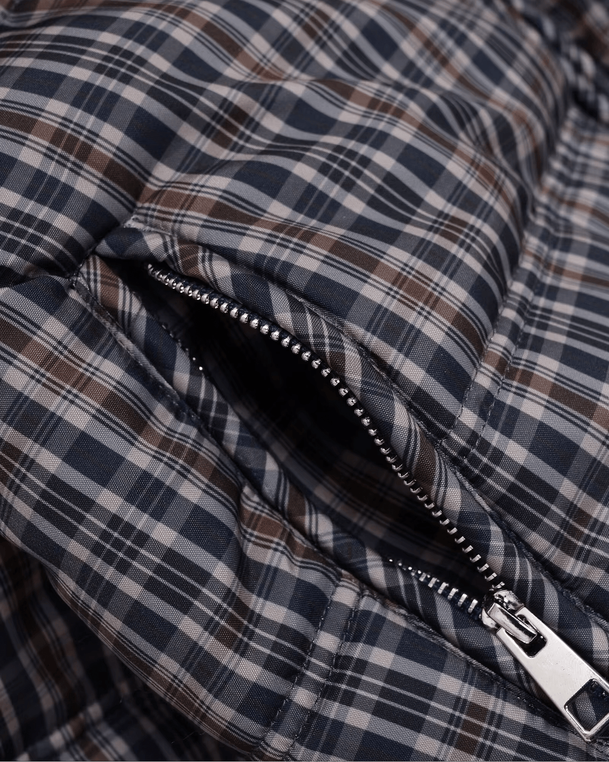 Valerie Plaid Puffer Jacket