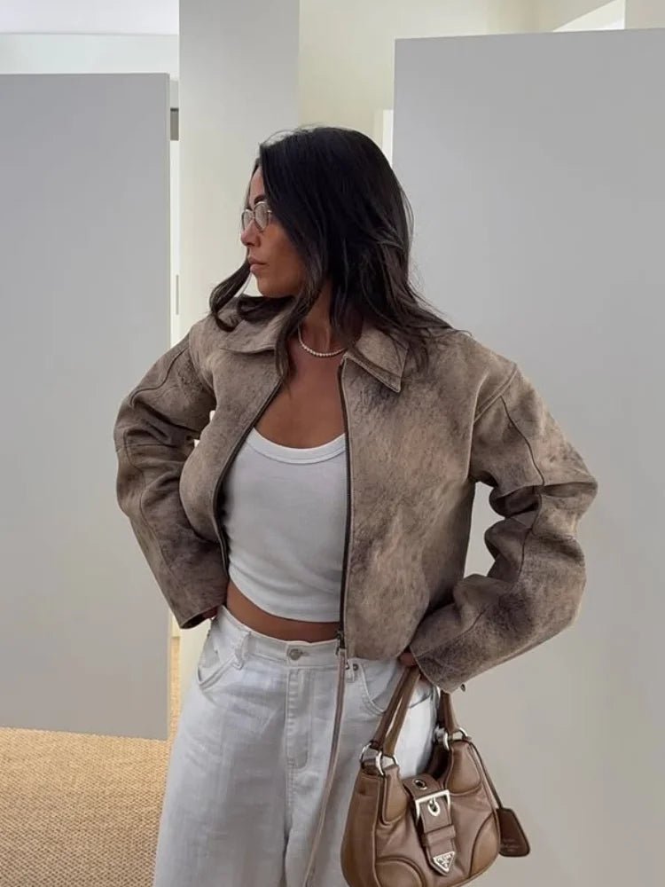Natalie Tie-Dye Bomber Jacket