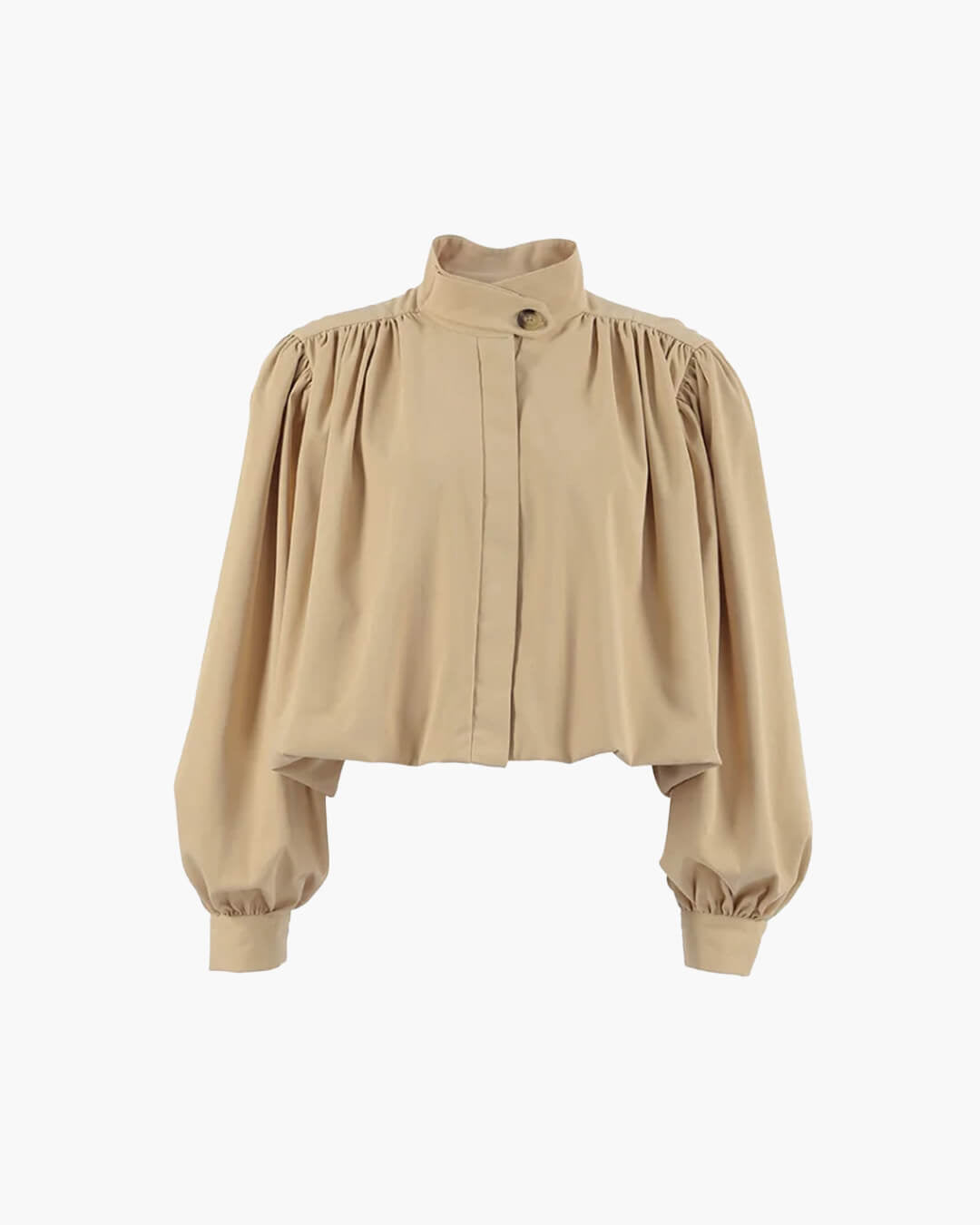 Margot Cropped Pleated Jacket