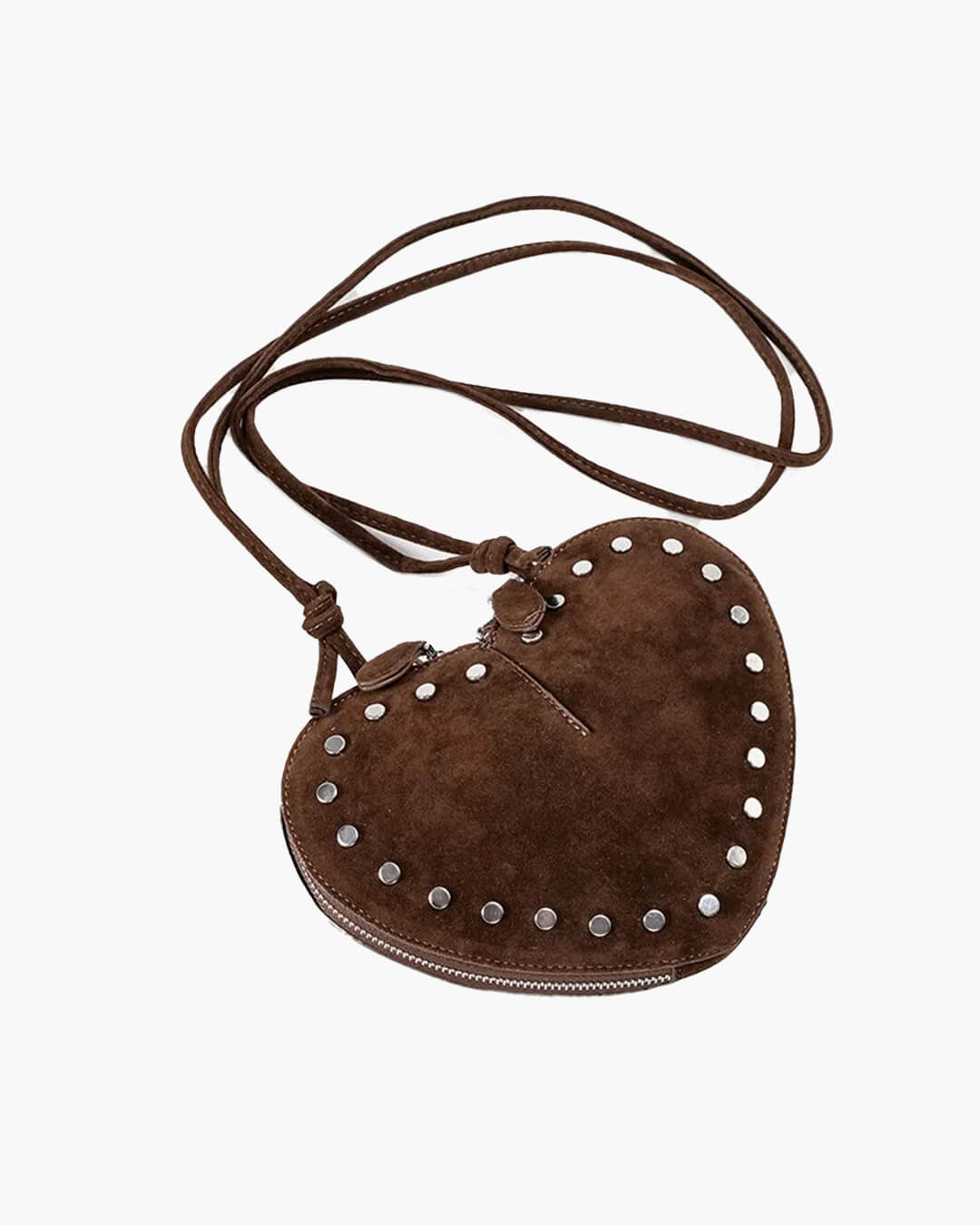 Esther Vintage Faux Suede Crossbody Bag