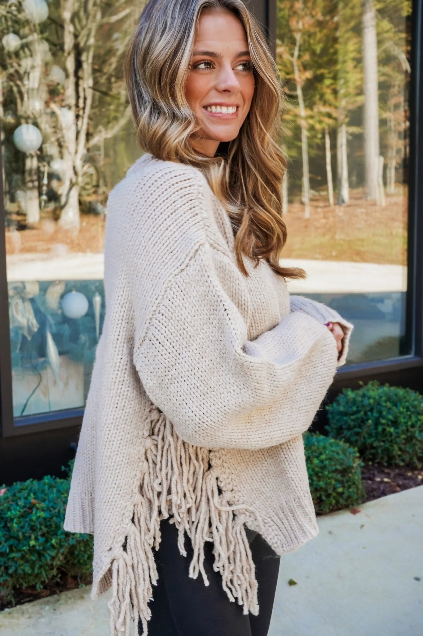 Eva Tassel Knit Sweater
