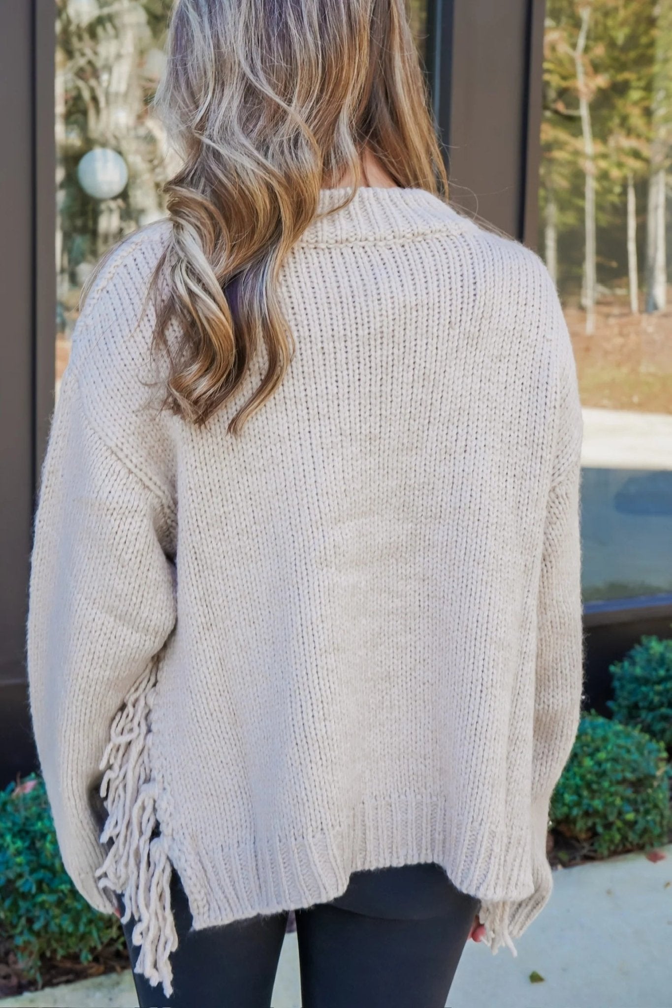 Eva Tassel Knit Sweater