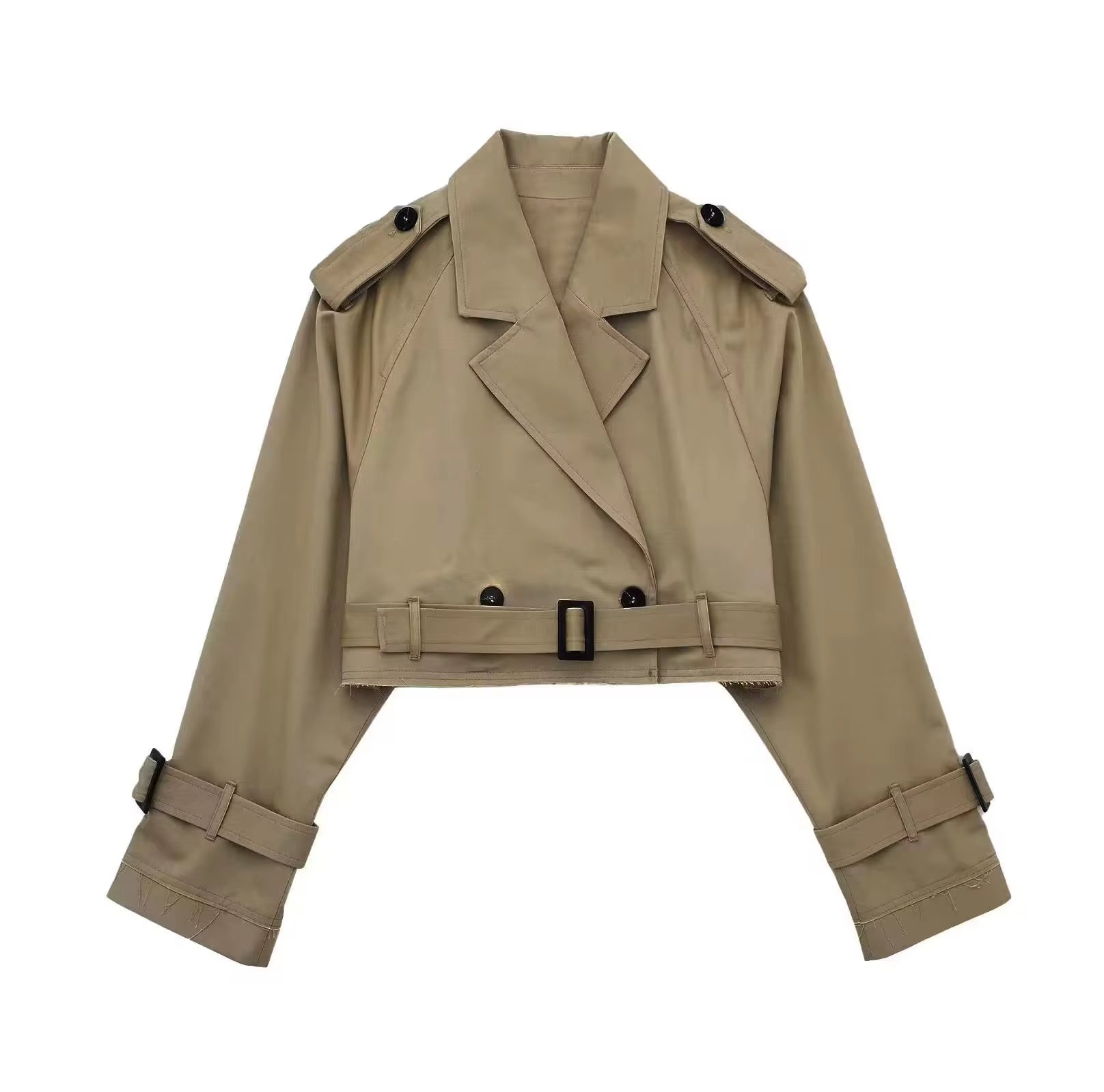 ZEYA - Aimee Cropped Trenchcoat
