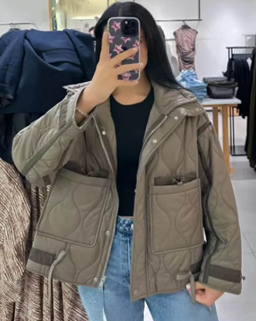 ZEYA - Alina Stand Collar Jacket