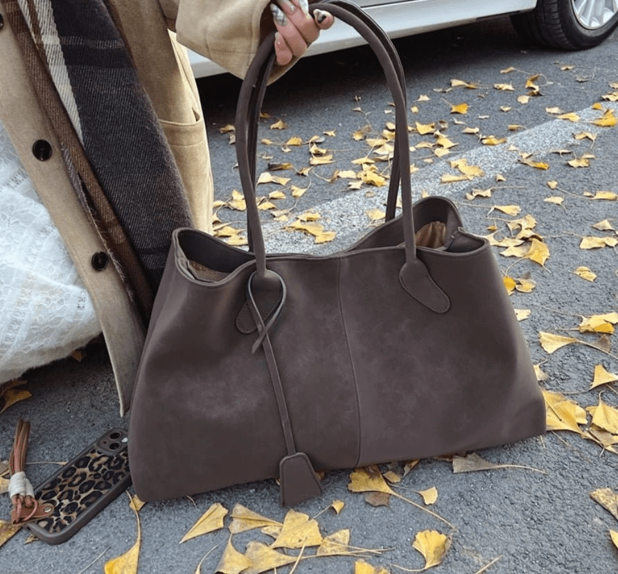 ZEYA - Amira Suede Handbag