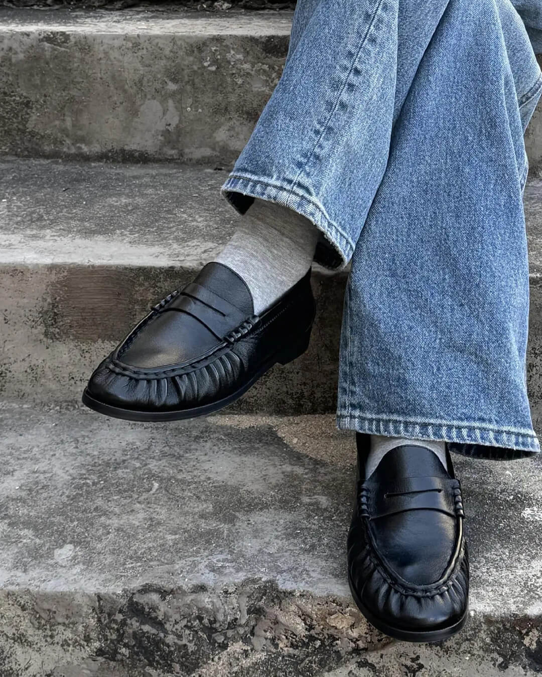 ZEYA - Ava Faux Leather Slip-On Loafers