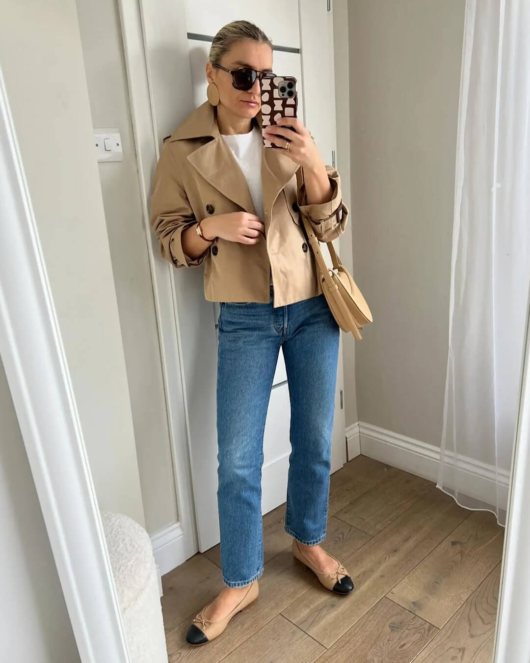 ZEYA - Bettany Cropped Trench Coat