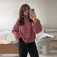 Adinda Knit Zip Sweater