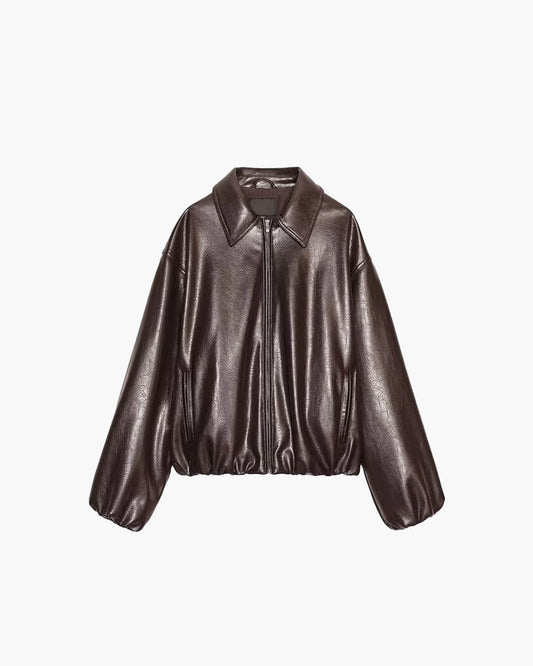 ZEYA - Carmen Faux Leather Jacket