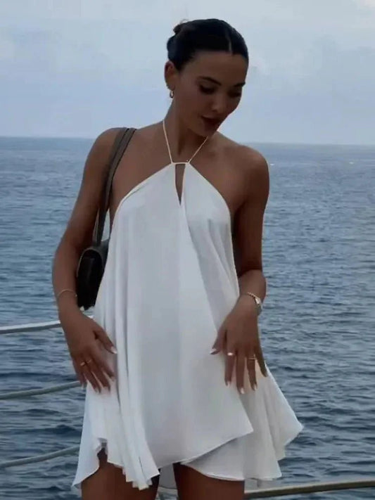 ZEYA - Catalina Off - Shoulder Hollow Out Summer Dress