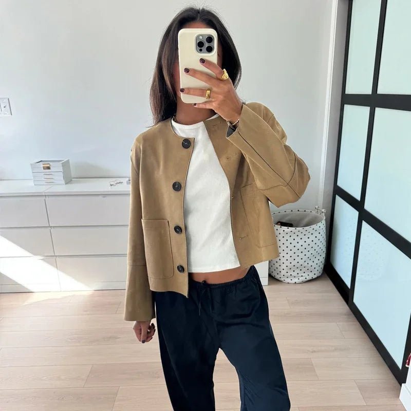 ZEYA - Chloe Jacket Soft Suede
