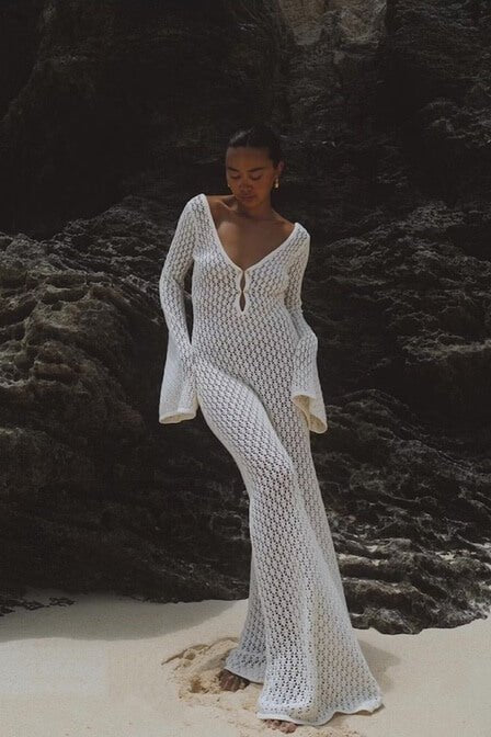 ZEYA - Clarice Crocheted Maxi Dress
