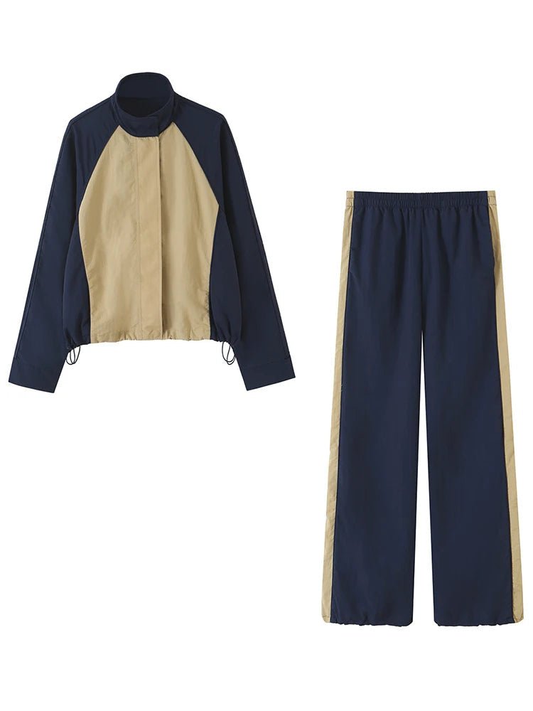 ZEYA - Claudia Patchwork Nylon Tracksuit