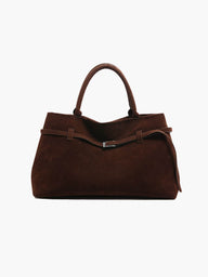Delia Suede Bag