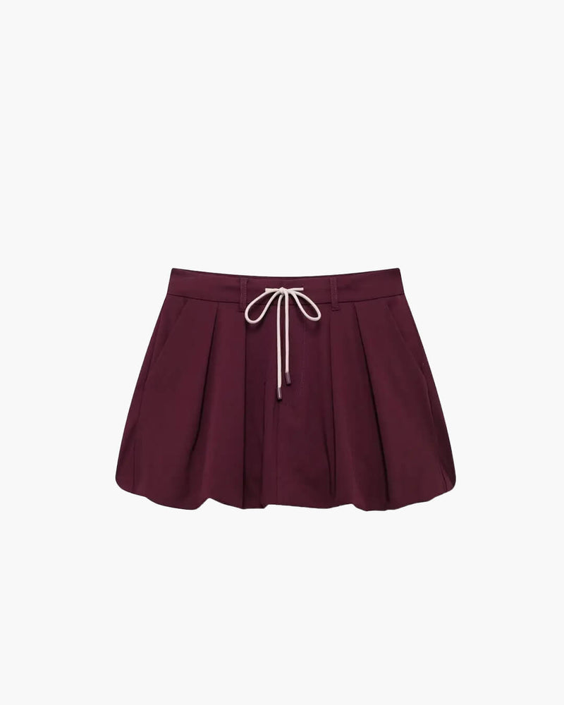 ZEYA - Diane Burgundy Womens Skirt