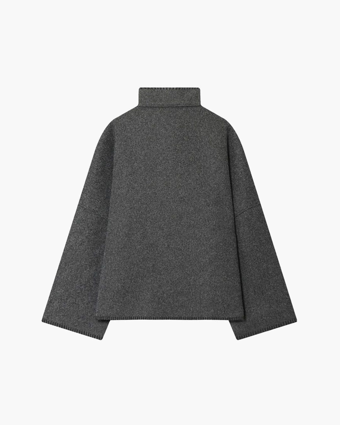 ZEYA - Emma High Neck Button Jacket