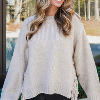Eva Tassel Knit Sweater