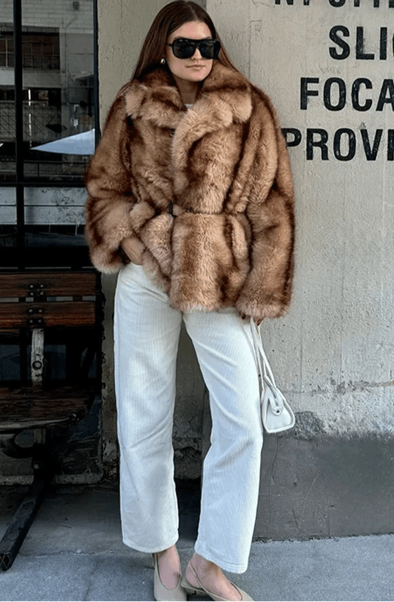 ZEYA - Fely Faux Fur Coat