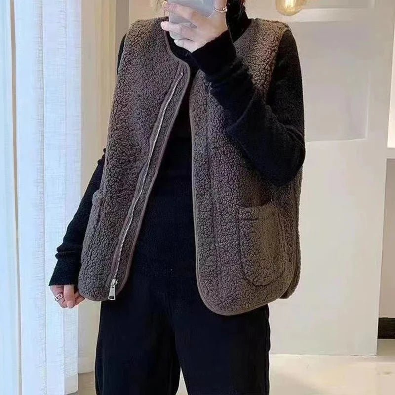 ZEYA - Fiona Fleece Vest Jacket