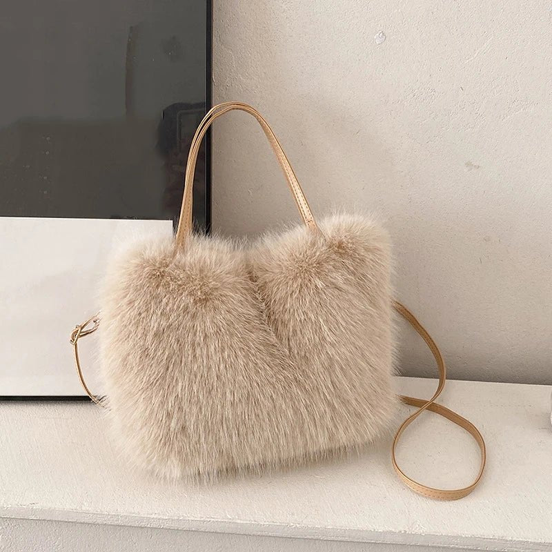 ZEYA - Giselle Faux Fur Crossbody Bag