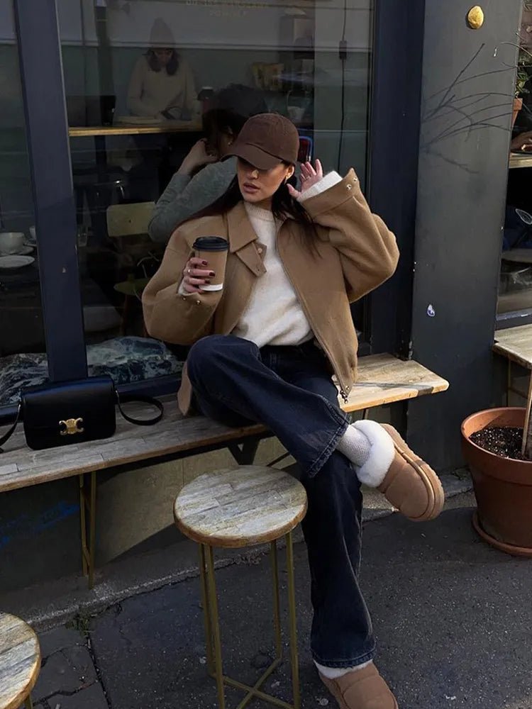 ZEYA - Harper High Neck Jacket