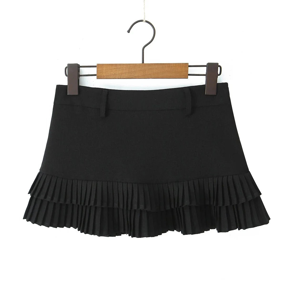 ZEYA - Heloise Low - Waist Pleated Mini Skirt