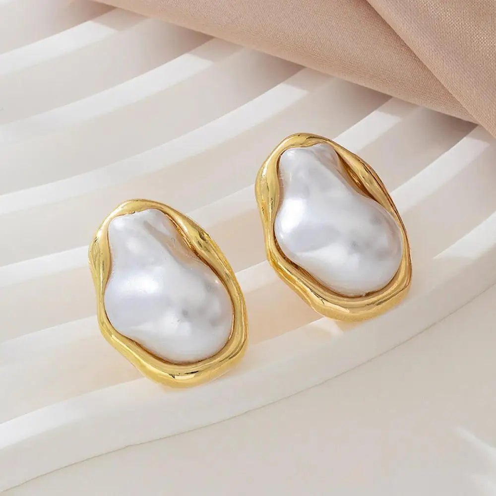 ZEYA - Ivy Vintage Pearl Earrings