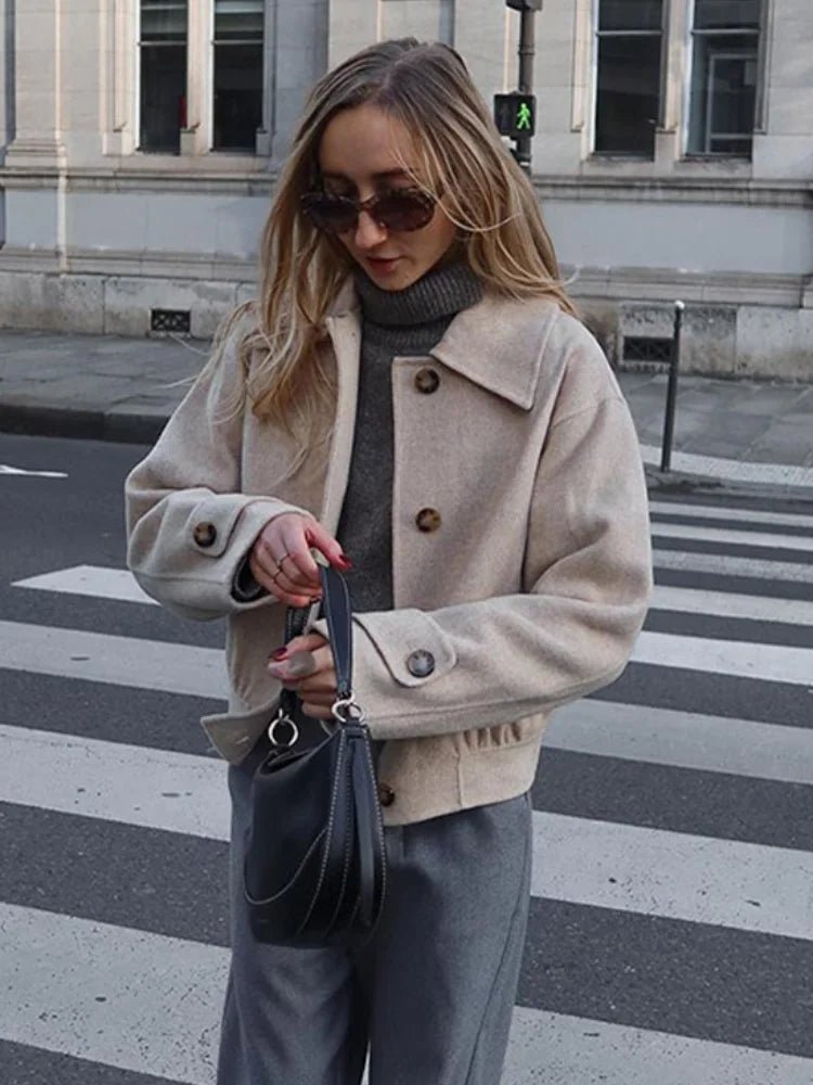 ZEYA - Jane Buttoned Short Jacket