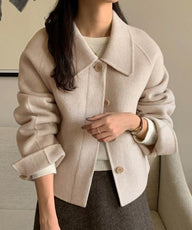Jane Buttoned Short Jacket