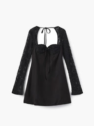 Jane Mini Dress with Lace Details