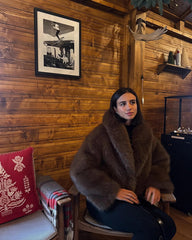 Jemisha Short Faux Fur Coat