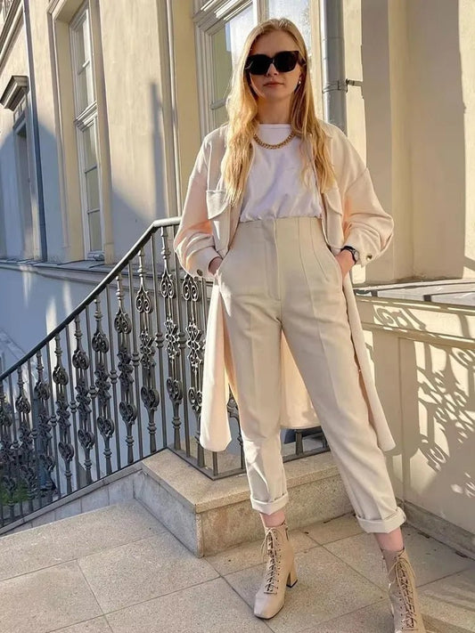 ZEYA - Jessica High Waist Pencil Pants