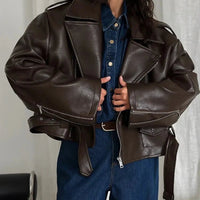 Karen Vegan Leather Jacket