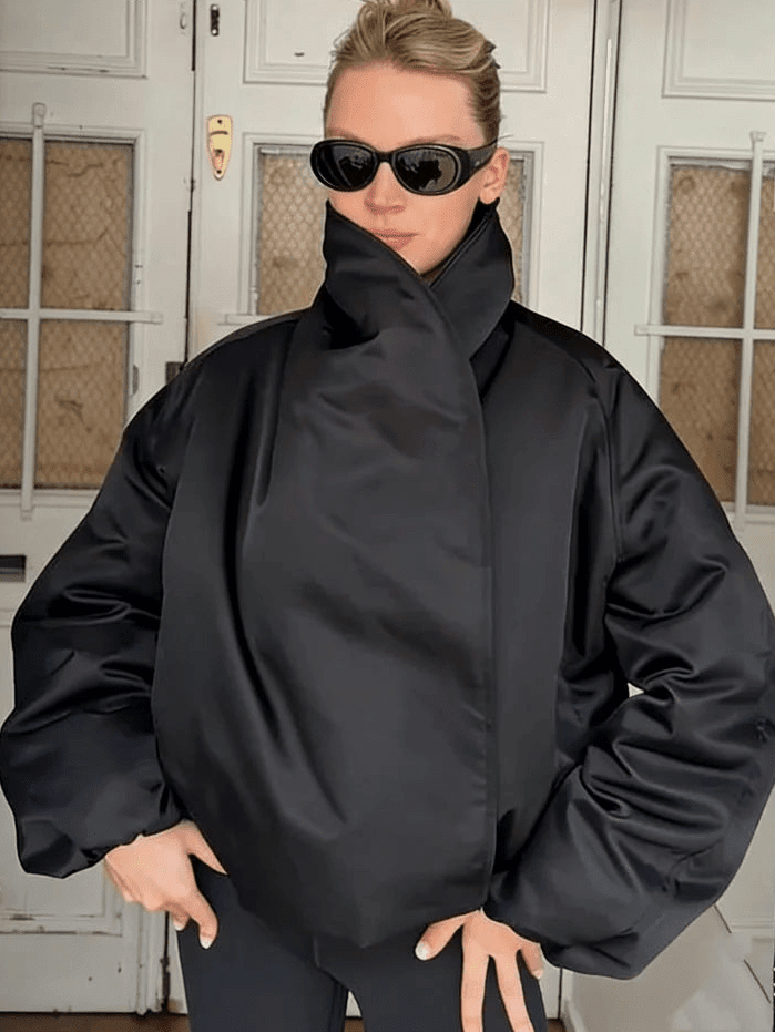 ZEYA - Kelly Oversized Bomber Jacket