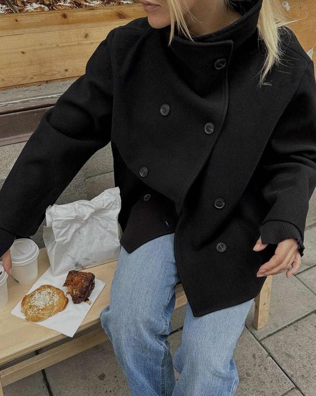 ZEYA - Lauren Jacket with Stand Collar