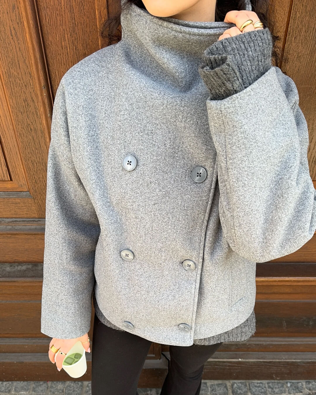 ZEYA - Lauren Jacket with Stand Collar
