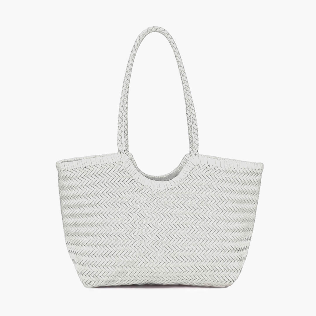ZEYA - Leona Woven Faux Leather Bag