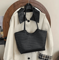 Lisa Textured Weave Handbag