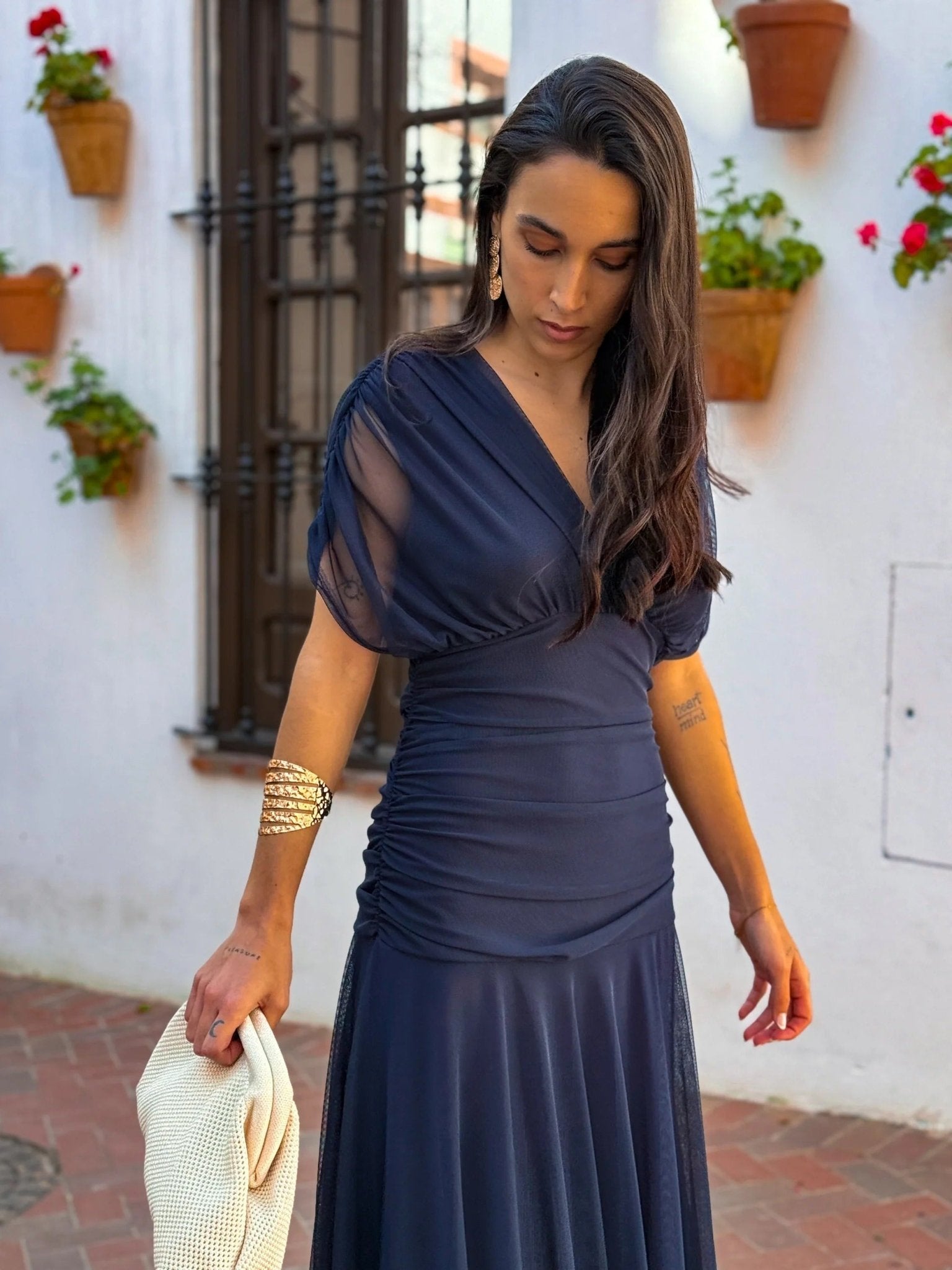 ZEYA - Naomi Mesh Maxi Dress