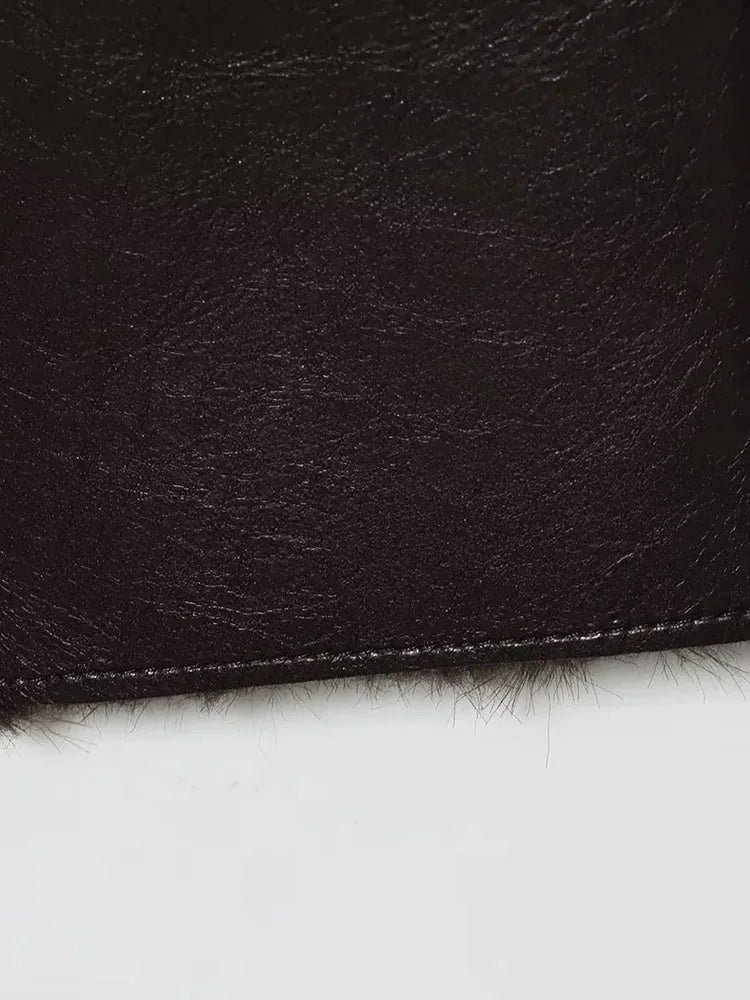 ZEYA - Naomi Reversible Faux fur Leather Jacket