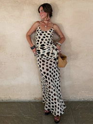 Maia Printed Slip Dress