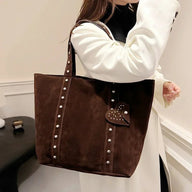 Noemi Suede Tote Bag