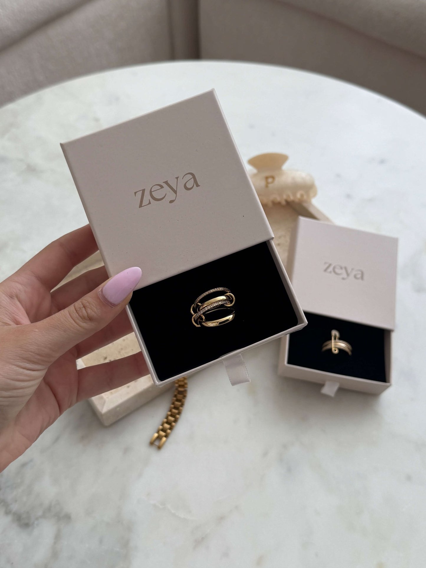 ZEYA - Paloma sparkling Ring