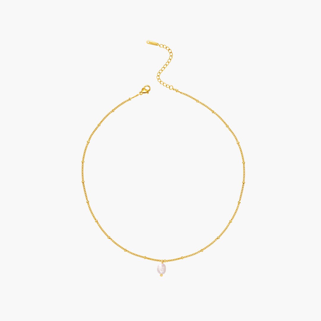 ZEYA - Reina Pearl Pendant Necklace