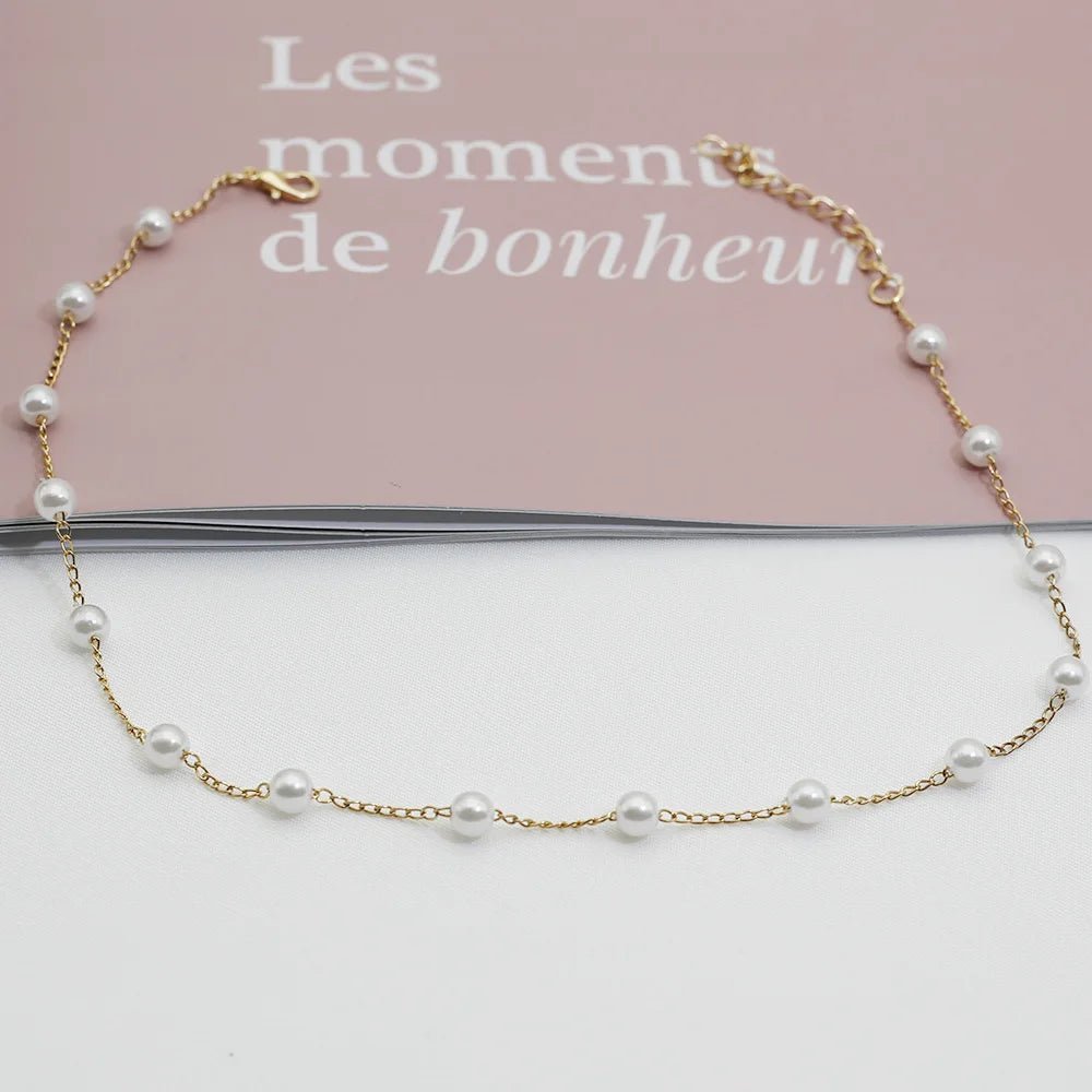 ZEYA - Ruth Pearl Choker Necklace